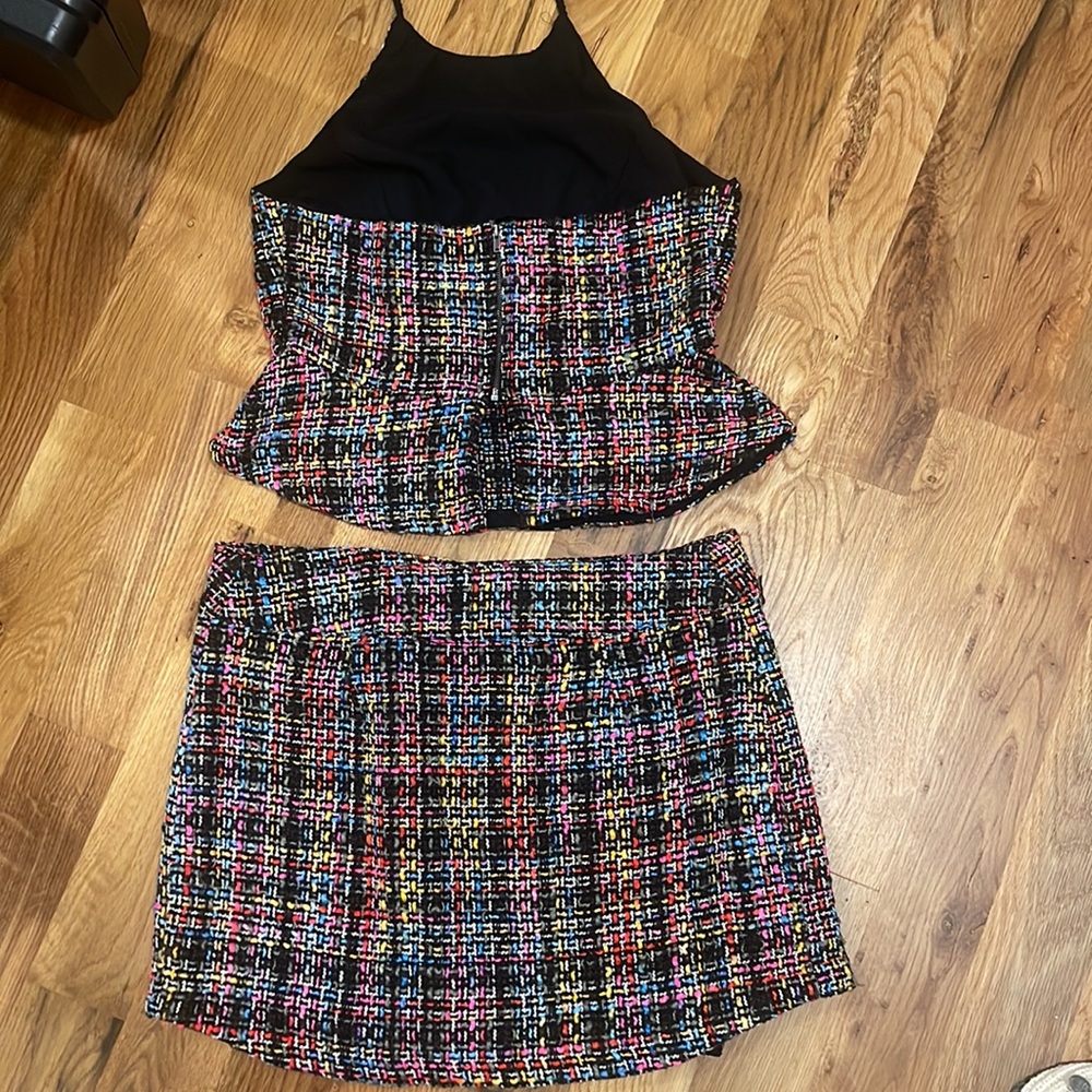 Multi Color Tweed Set - Picture 4 of 8